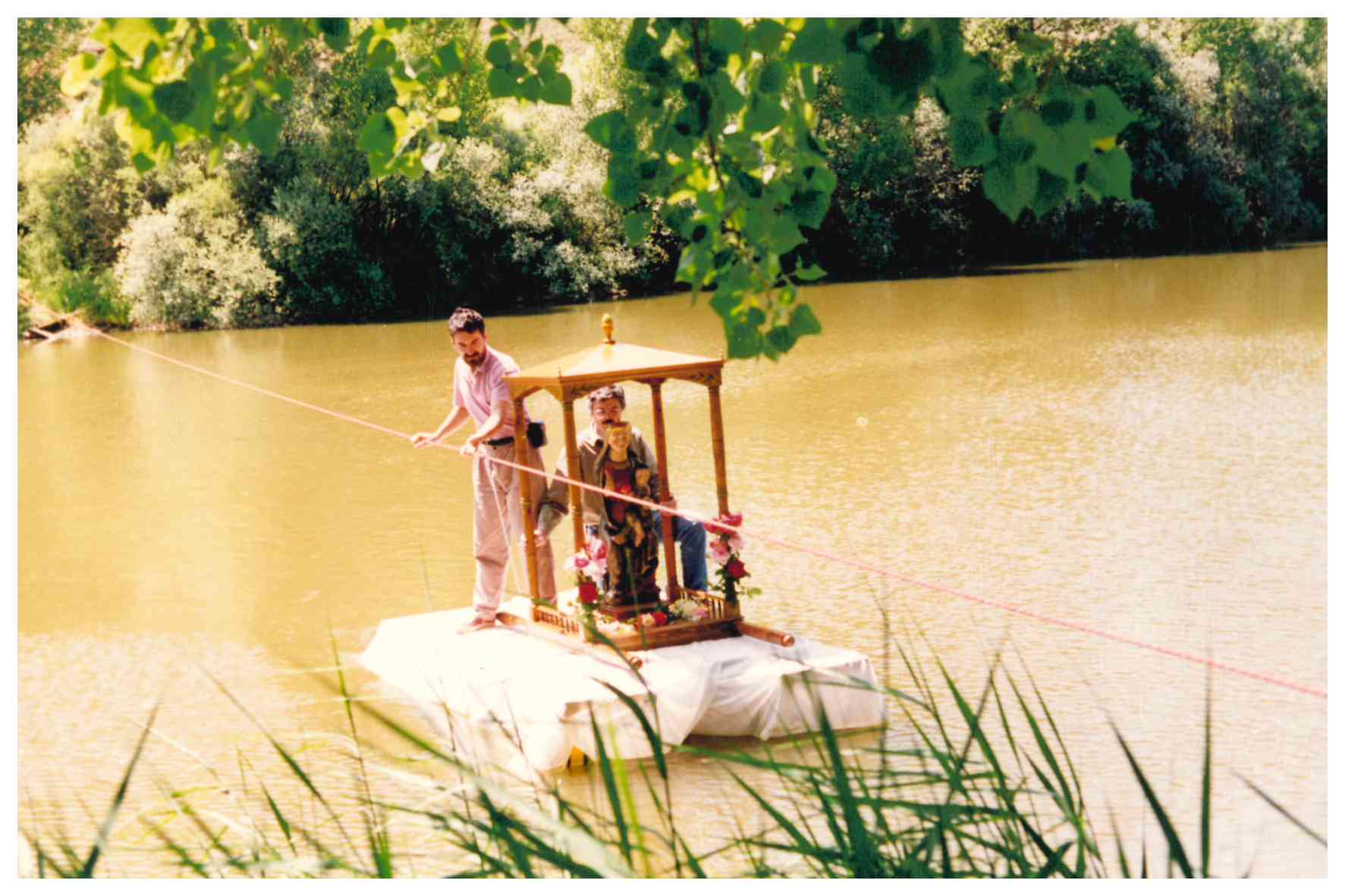 Cruce del río en La Jáñara de 1994